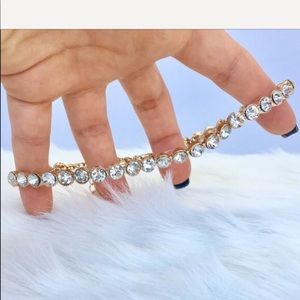 Rhinestone choker